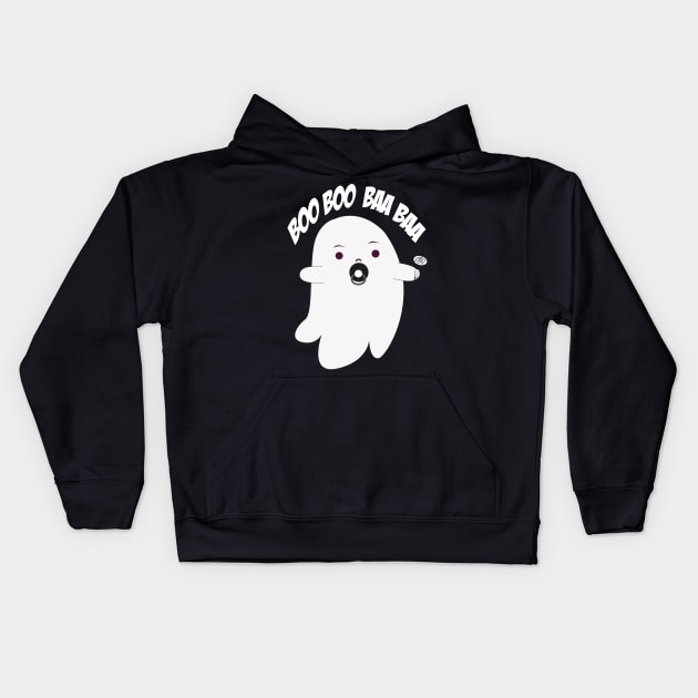 boo Kids Hoodie by MZeeDesigns